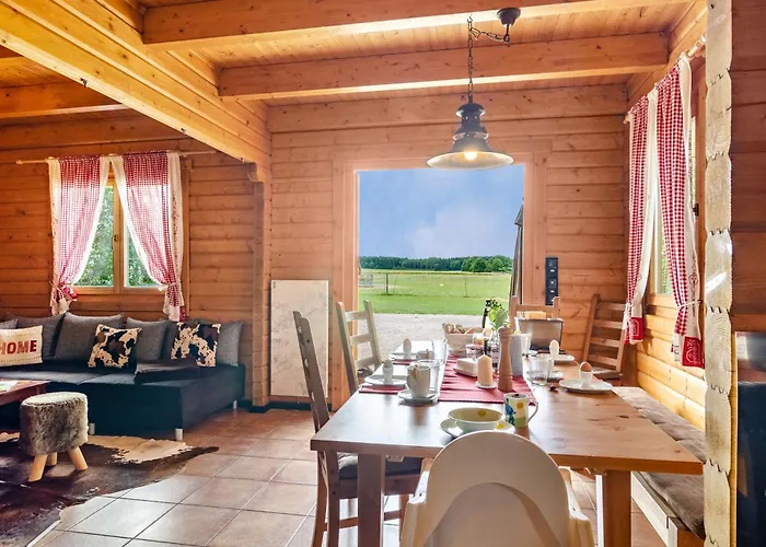 Vakantiehuis Ferienblockhaus Glocker - Hof